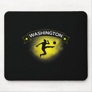 Washington Fußball Fan Unterstützung Stadion Zeige Mousepad