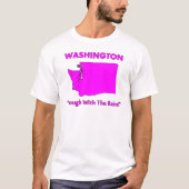 Washington - genug mit dem Regen T-Shirt (Vorderseite)