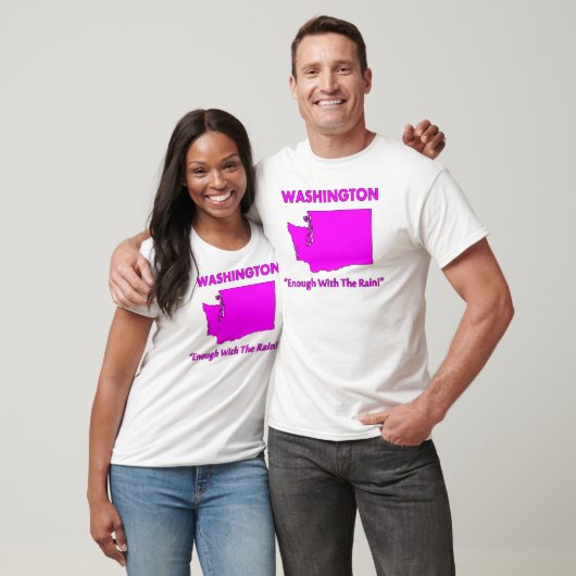 Washington - genug mit dem Regen T-Shirt (Unisex)
