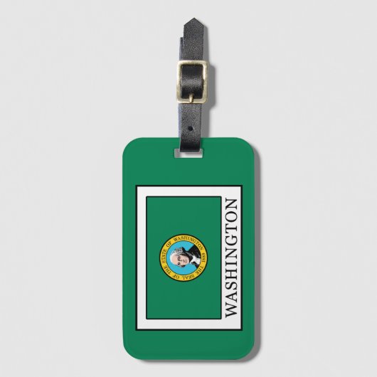 Washington Gepäckanhänger (Vorderseite Vertikal)