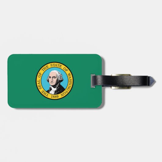 Washington Gepäckanhänger (Rückseite horizontal)