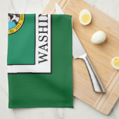 Washington Geschirrtuch (Viertel Falte)
