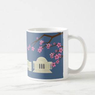 Washington, gezeichnete Iconic Anblick-Tasse DCs Kaffeetasse