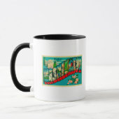 Washington - Große Briefszenen Tasse (Links)