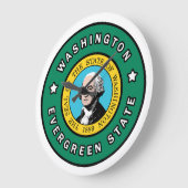 Washington Große Wanduhr (Winkel)