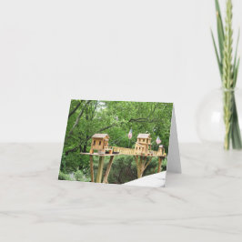 Washington Heights BirdHouse Note Card Karte