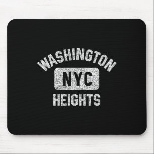Washington Heights Nyc Gym Style gestört White Mousepad