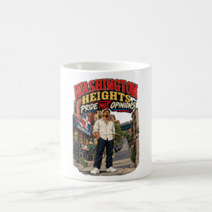 Washington Heights Pride Not Opinions Kaffeetasse