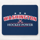 Washington Hockey Power Blue Mouse Pad Mousepad (Vorne)