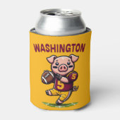 Washington Hog Football Dosenkühler (Kanne Vorderseite)