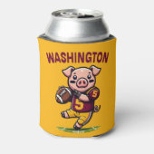 Washington Hog Football Dosenkühler (Kanne Rückseite)