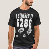 Washington I Climbed It 6288 Mount NH48 New Ham T-Shirt (Vorderseite)