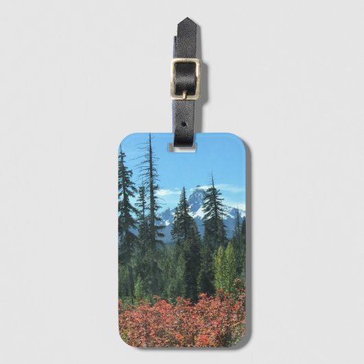 Washington im Herbst, OR Gepäckanhänger (Vorderseite Vertikal)