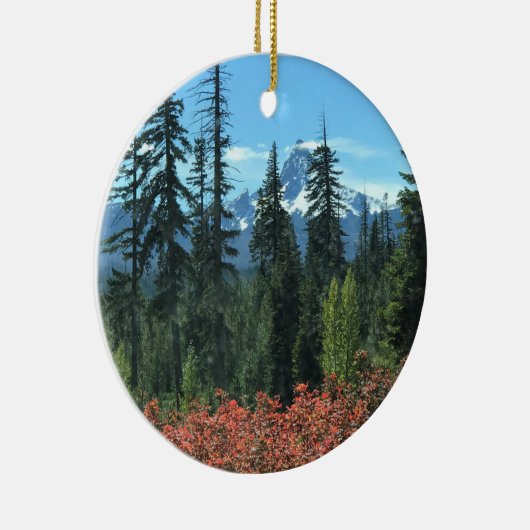 Washington im Herbst, OR Keramik Ornament (Rechts)