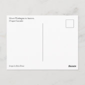 Washington im Herbst, OR Postkarte (Rückseite)