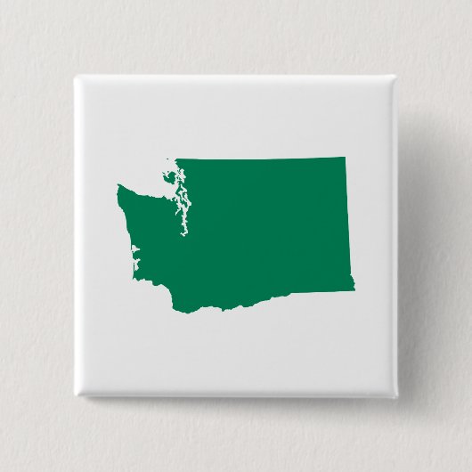 Washington in Grün Button (Vorderseite)