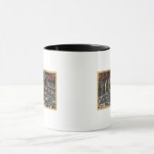 Washington - Innenansicht eines Lachs Tasse (Zentrum)