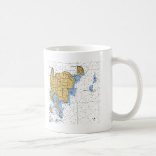 Washington-Insel, WI-Seediagramm Kaffeetasse