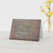 Washington, Iowa Flavor, Geburtstag Karte (Gelbe Blume)