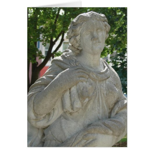 Washington, Iowa Lady in der Park Statue (Vorne)