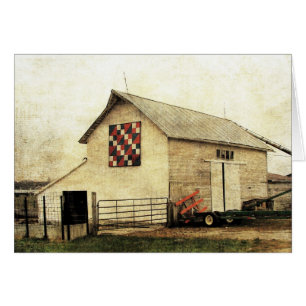 Washington, Iowa Red White und Blue Barn Quilt