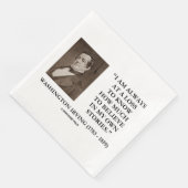 Washington Irving glaubt immer an verlorene Geschi Serviette (Ecke)