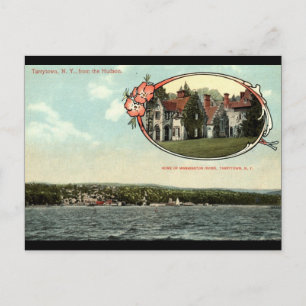 Washington Irving, Tarrytown, NY Vintag c1915 Postkarte