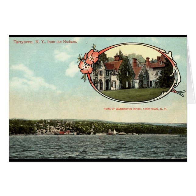 Washington Irving, Tarrytown, NY Vintages c1915 (Vorderseite (Horizontal))