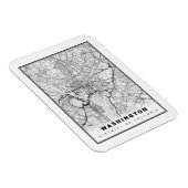 Washington Karte Magnet (Rechte Seite)