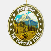 Washington Keramik Ornament (Links)