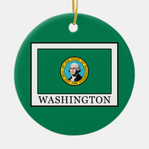 Washington Keramik Ornament
