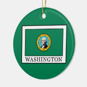 Washington Keramik Ornament (Links)