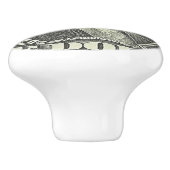 Washington Keramikknauf (Seitenansicht)