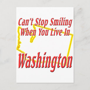 Washington - Lächeln Postkarte