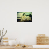 Washington Landkreis Corn und Barn Quilt Barn Poster (Küche)