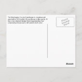 Washington Landkreis Courthouse - Jonesborough, TN Postkarte (Rückseite)