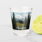 Washington Landschaftlich Mount Rainier Landscape Schnapsglas (Vorderseite)