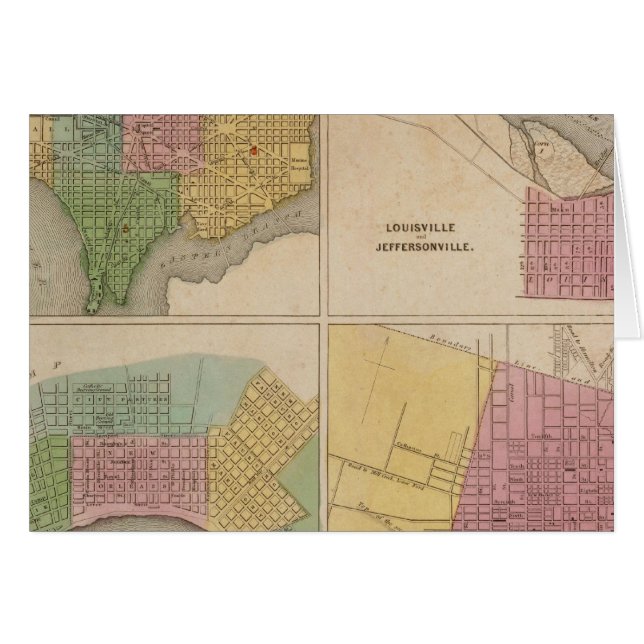 Washington Louisville und Jeffersonville (Vorderseite (Horizontal))