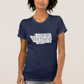 Washington-Mädchen-Felsen! (Blau) T-Shirt (Vorderseite)
