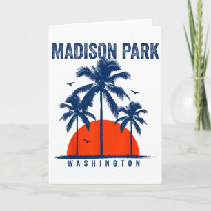 Washington Madison Park Ozean-Surfing-Surfboardfah Karte