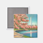 Washington Magnet (Vorderseite/Rückseite)