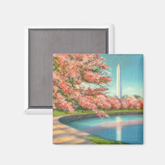 Washington Magnet (Vorderseite/Rückseite)