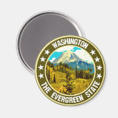Washington Magnet (Vorderseite/Rückseite)