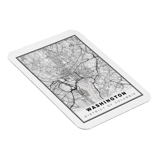 Washington Map Magnet (Rechte Seite)