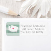 Washington Map Zuhause Staat Liebe mit Custom Hear (Insitu)