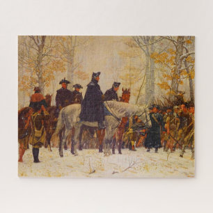 Washington März Valley Forge William Trego 1883 Puzzle