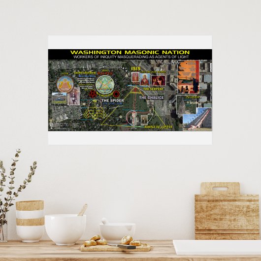 Washington Masonic Memorial - 3 Poster (Küche)