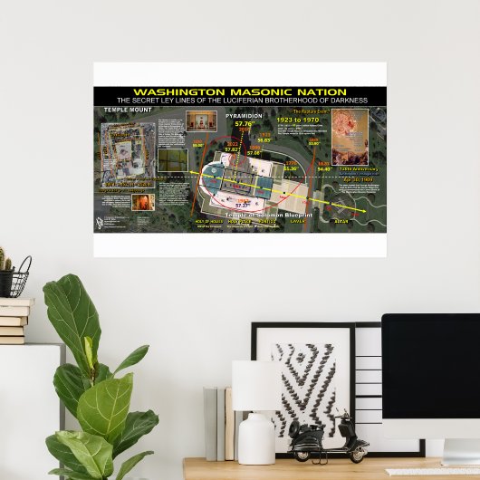 Washington Masonic Memorial - 6 Poster (Heimbüro)