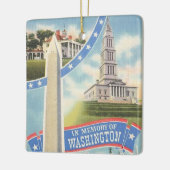 Washington Memory Tribute Keramikornament (Links)