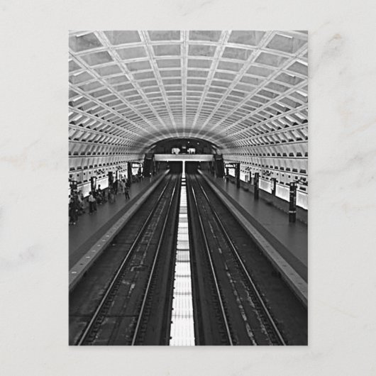 Washington Metro Postkarte (Vorderseite)